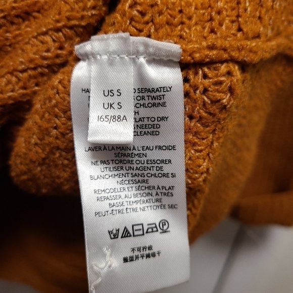 Anthropologie Pilcro Cowl sellNeck Sweater Cedar size Small - Picture 9 of 12